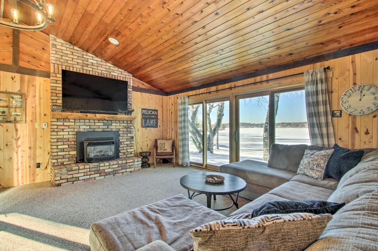 Pelican Lake Getaway On Stunning Peninsula! Pequot Lakes Extérieur photo